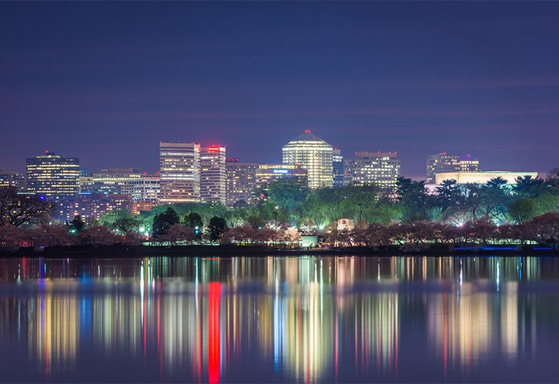 View Of Rosslyn Arlington Virginia